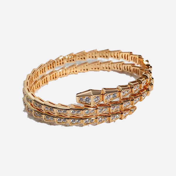 Bvlgari Snake Diamond Bracelet