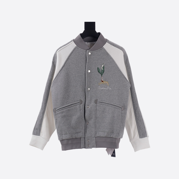 Dior Lily of the Valley floral print stadium jacket