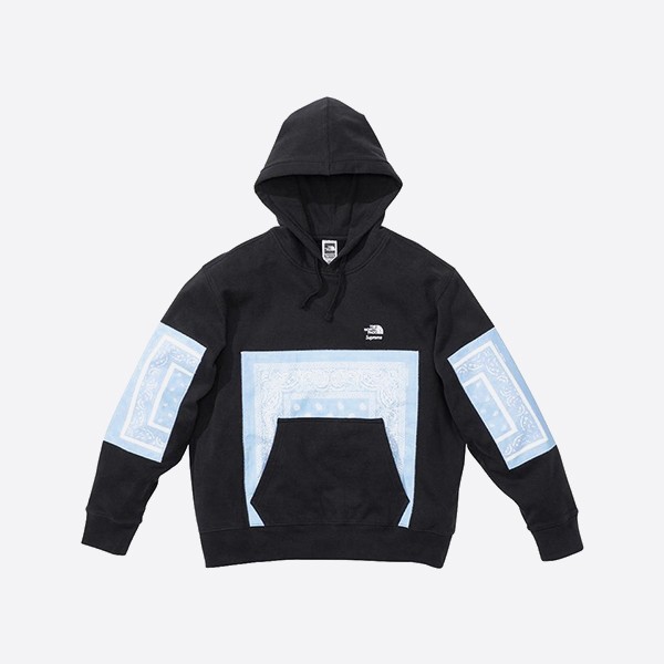Supreme 22SS The North Face Bandana Hood in Black