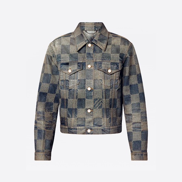 Louis Vuitton Damier Washed Denim Jacket