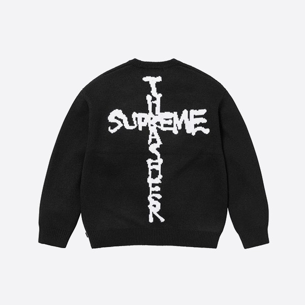 Supreme x Thrasher Sweater FW24 Black