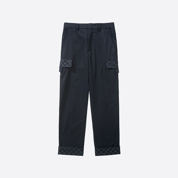Louis Vuitton Cotton Cargo Pants in Navy