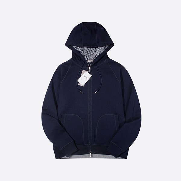 Dior navy hooded track jacket