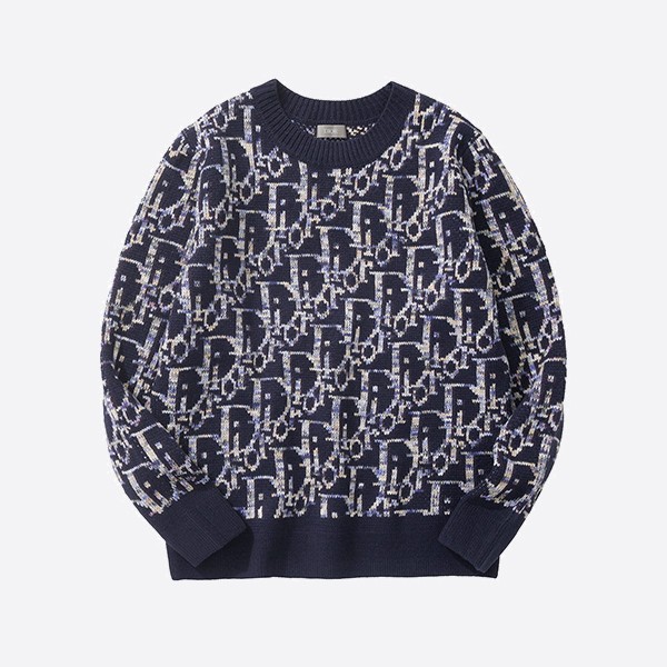 Dior Oblique Sweater Navy