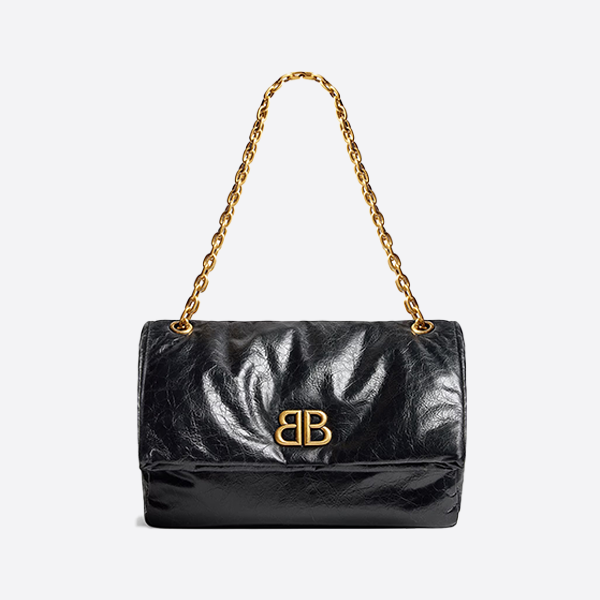 Balenciaga Le Monaco Series Medium Chain Bag 7659452AAR81000