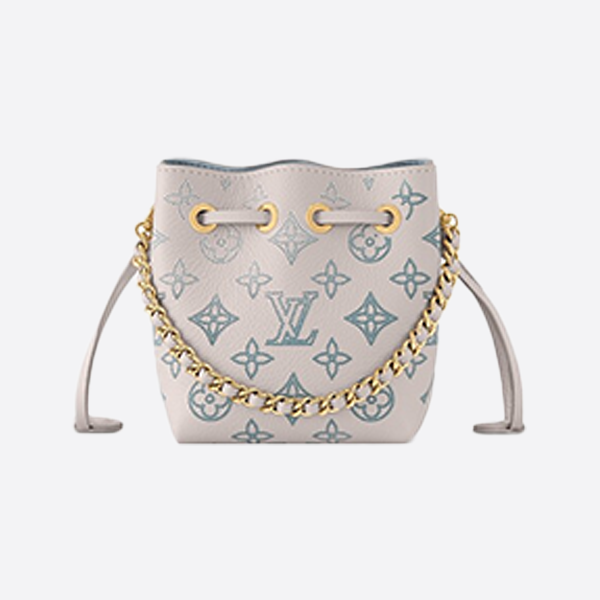 Louis Vuitton Detachable Chain Embossed Leather Bag M12521