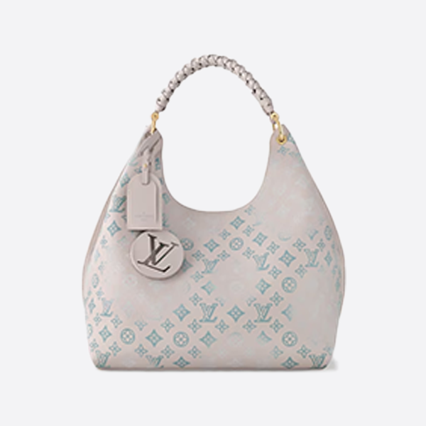 Louis Vuitton Monogram Perforated Carmel Bag M12093