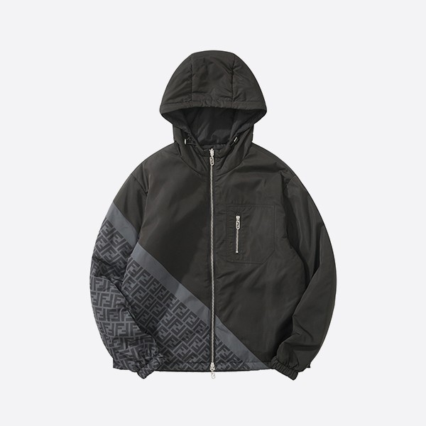 Fendi reversible nylon windbreaker