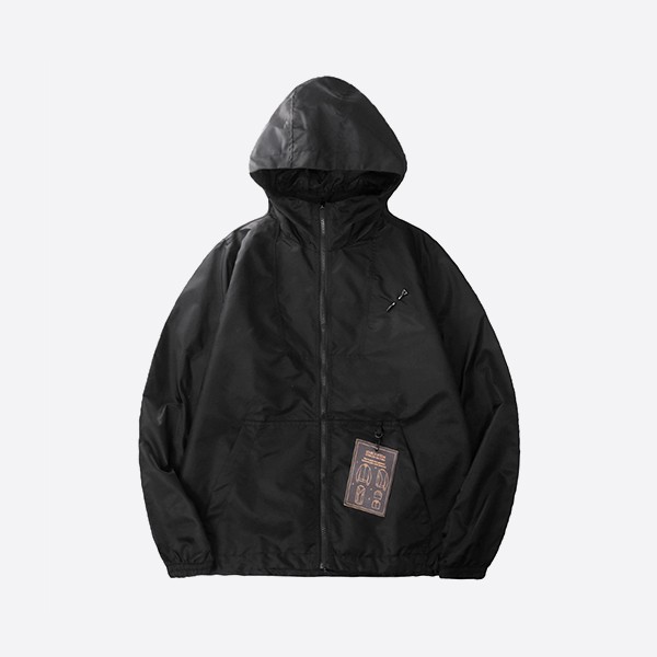 Louis Vuitton Monogram Reversible Nylon Windbreaker in Black