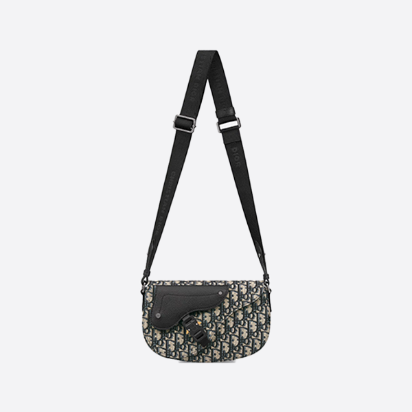 Dior Saddle Messenger Bag Oblique Jacquard 1ADPO325YKY_H27E