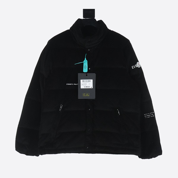 Moncler and Hiroshi Fujiwara co-branded corduroy down jacket