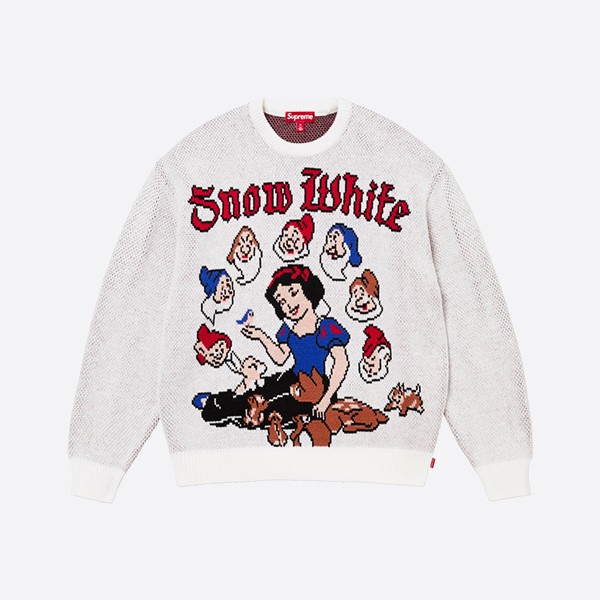 Supreme Snow White Sweater in White