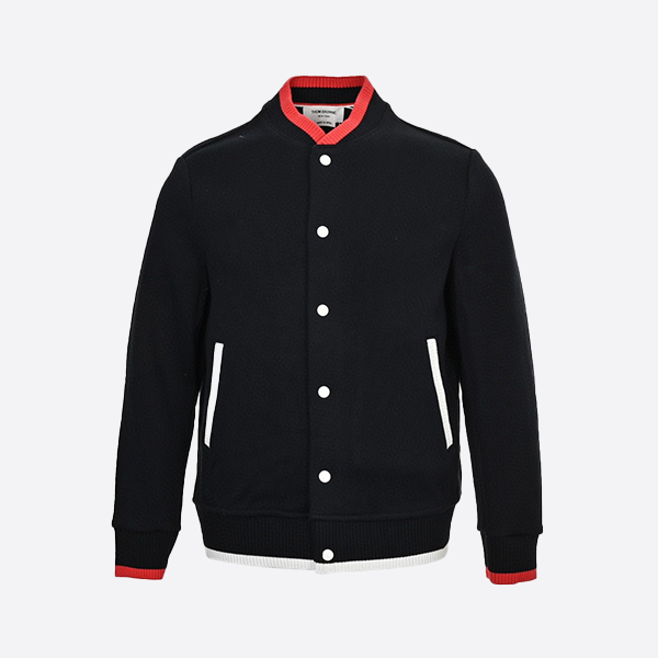 Thom Browne French Rib Baseball Jersey