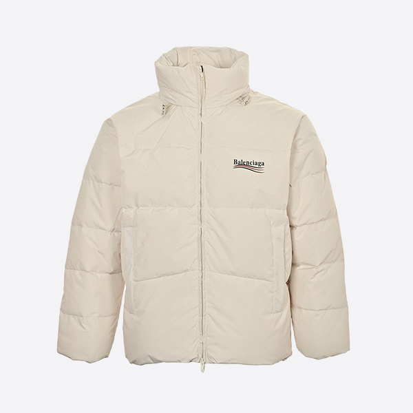 Balenciaga Classic Cola Print Down Jacket