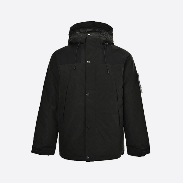 Stone Island Armband Logo Outdoor Workwear Functional Hooded Down Jacket