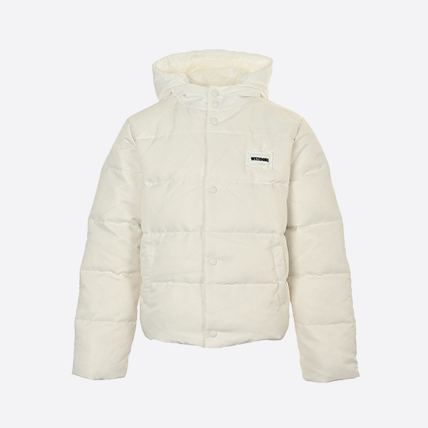 We11 Done 24Fw Small Label Headrest Hooded Down Jacket