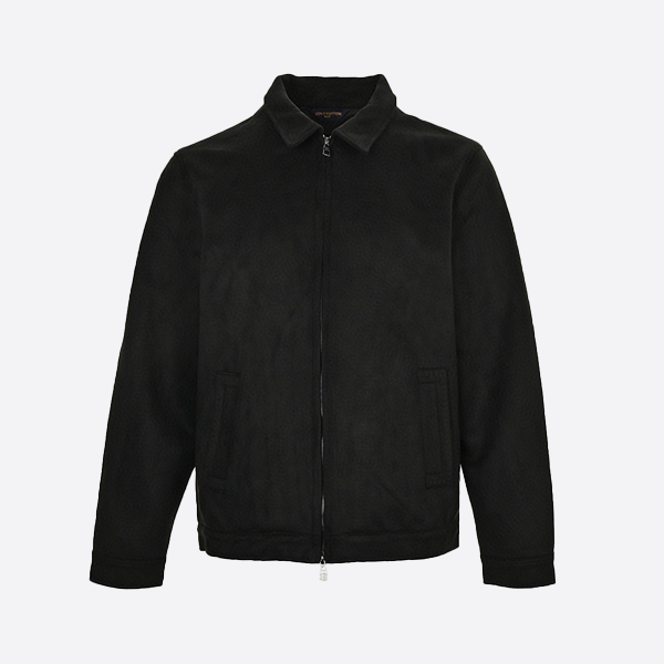 Louis Vuitton 2024Fw Suede Dark Pattern Jacket
