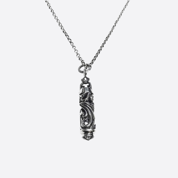 Chrome Hearts Pure Hollow Bullet Pendant