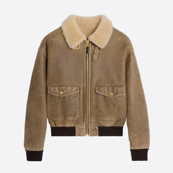 Celine jacket fur dress coat