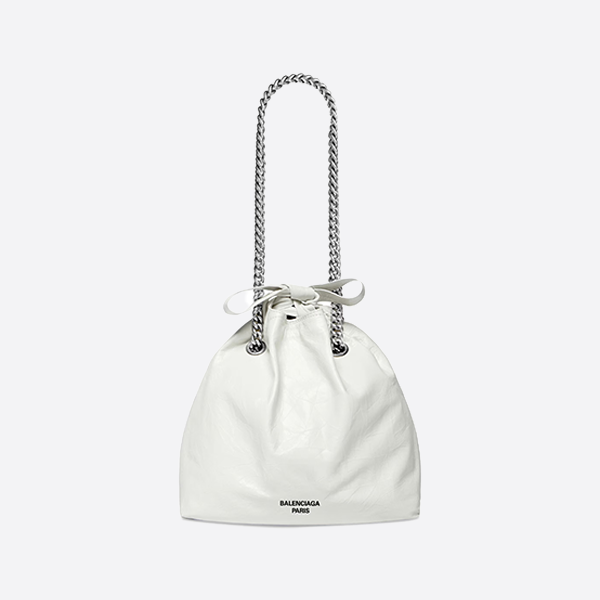 Balenciaga's new style crushed tote bag 742942210IU9001