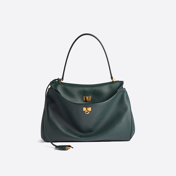 Balenciaga Medium Malachite Green Rodeo Series Handbag 7897722AA4V3614