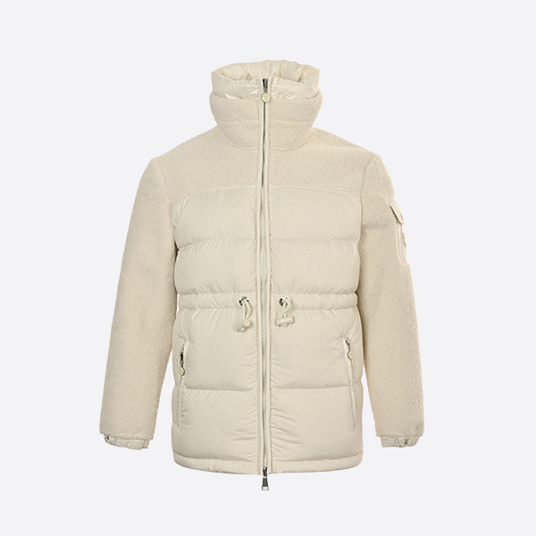 Moncler 24FW Escort Women's Fur Dress with Sherpa Pricing and Down Jacket