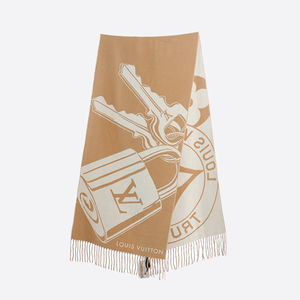 Louis Vuitton wool and cashmere scarf