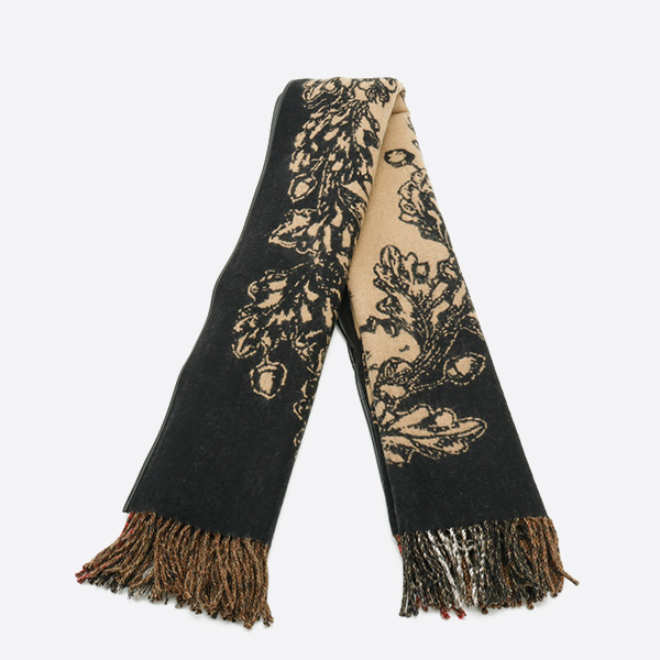 Burberry Cavalier War Horse Reversible Jacquard Cape