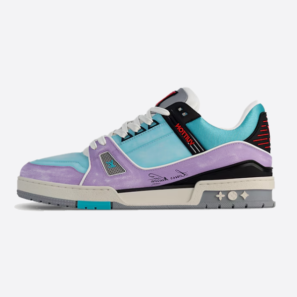 Louis Vuitton Color Stitch Sneakers 1ACEGF