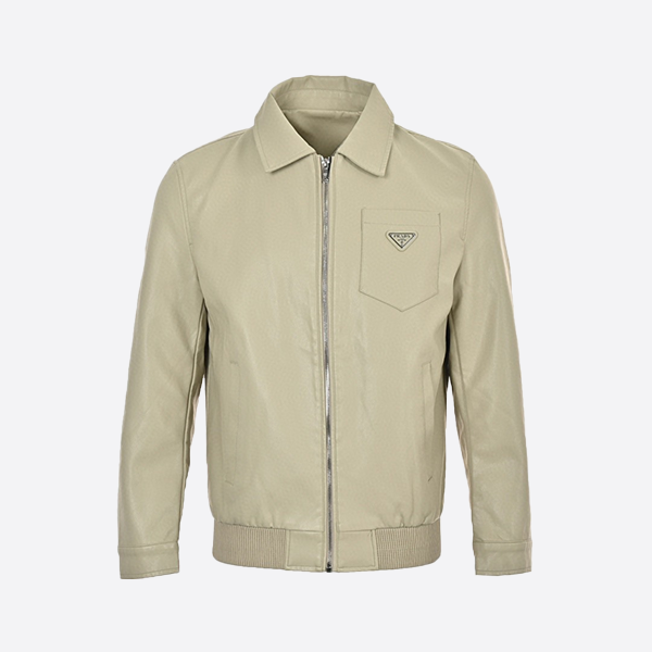 Prada Triangle Leather Jacket 60289