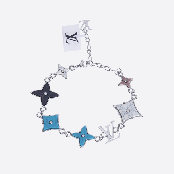 Louis Vuitton LV Monogram Craggy Daisy Flower Bracelet M1041A