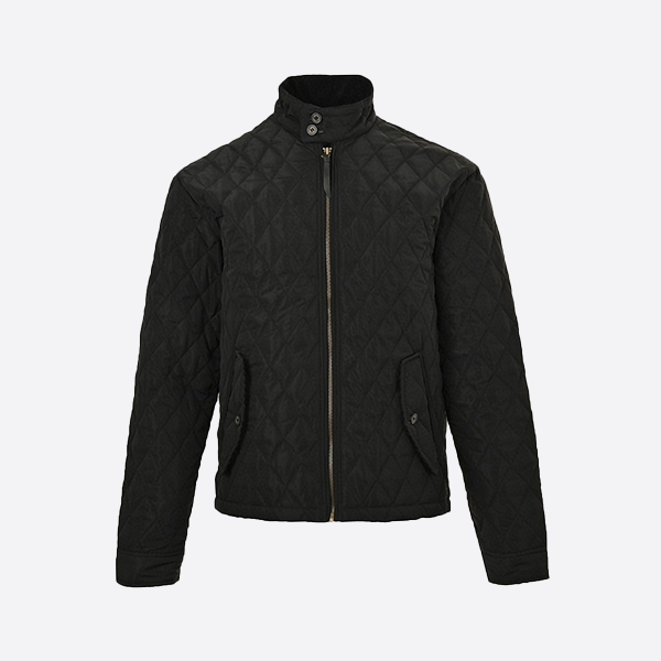 Ralph Lauren 24Fw R57 Pony Logo Diamond Stand Collar Cotton Jacket