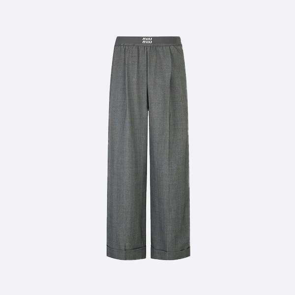 Miu Miu grain pants
