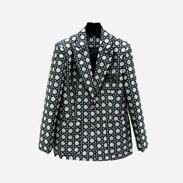Dior Cannage Jacquard Blazer V