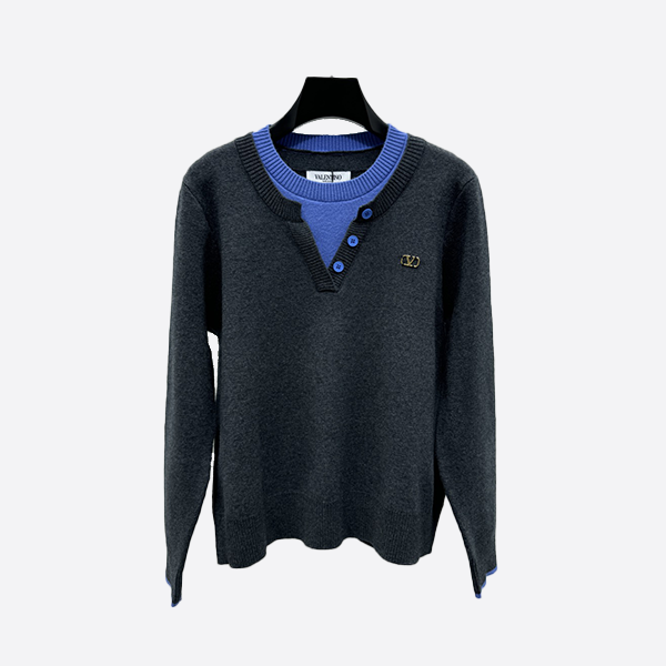 Valentino two-piece turtleneck sweater