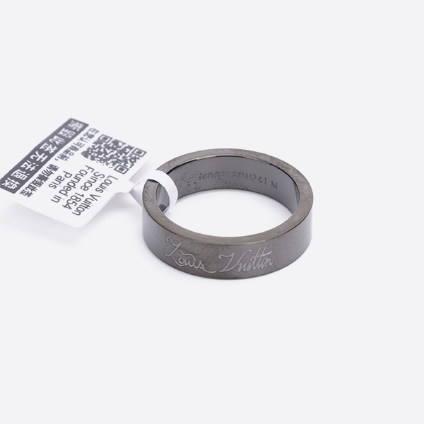 Louis Vuitton LV You and Me Series Medium Gray Ring