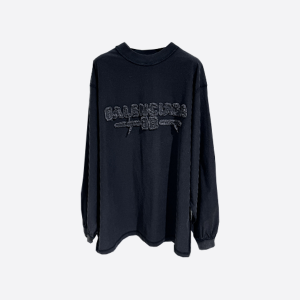 Balenciaga New Year Series 25 - Hoodie Oversized Long Sleeve T-Shirt