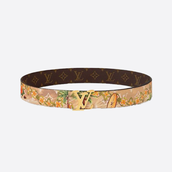 Louis Vuitton LV tag double-sided belt