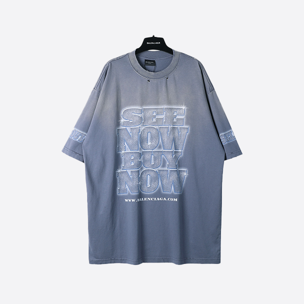 Balenciaga Diamond T-shirt in blue