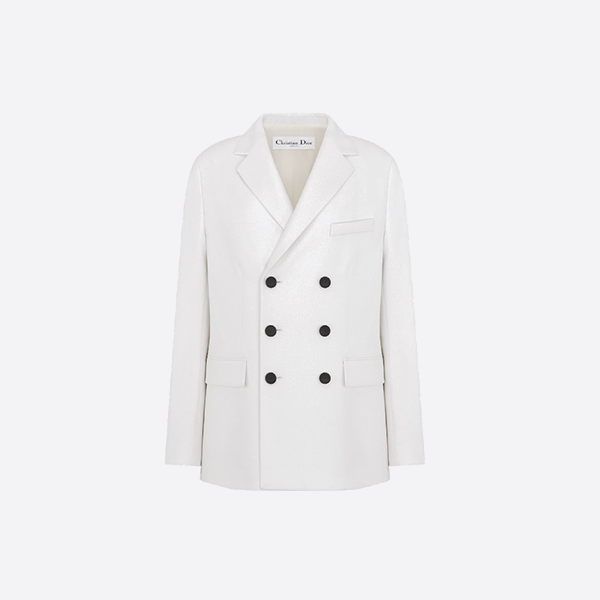 Dior white suit jacket