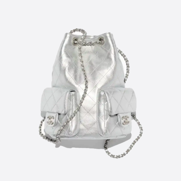 Chanel 25C Double Pocket Backpack AS5310