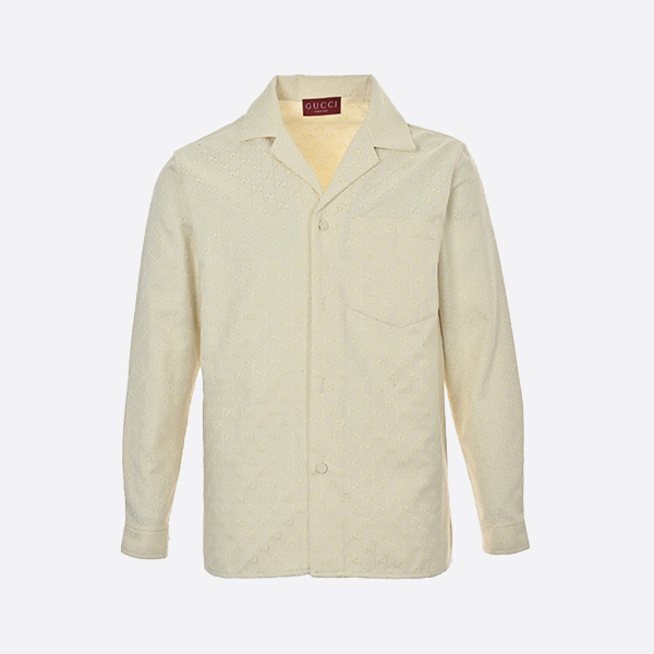 Gucci 2025 Spring/Summer Obscure Jacquard Lapel Cardigan Jacket