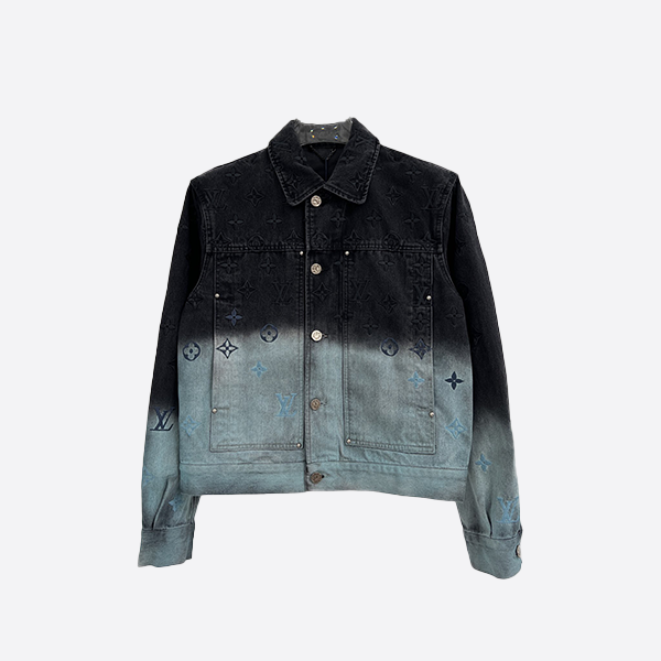 Louis Vuitton Gradient Jacquard Denim Jacket