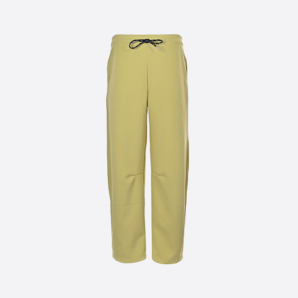 Ralph Lauren 2024 Fall/Winter Solid Wide Leg Trousers in Yellow