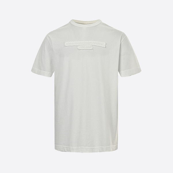 Alexander Wang 2025 Spring/Summer Embossed Letter Patch Short Sleeve Shirt