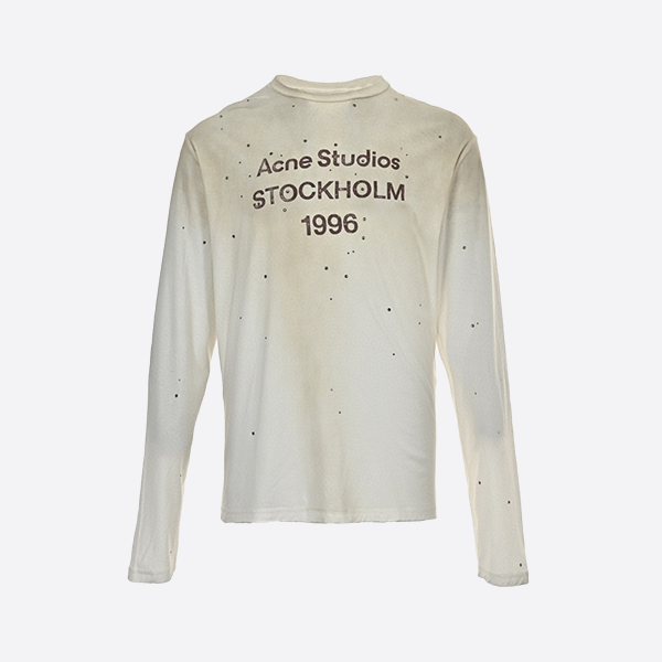 Acne Studios 2025 Hot Diamond 1996 Letter Long Sleeve Shirt