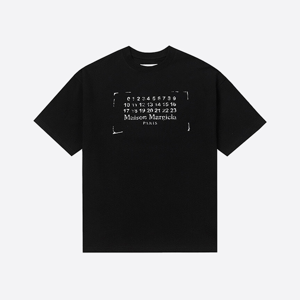 Maison Margiela White Stamp Logo T-Shirt