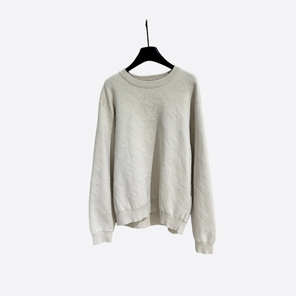 Louis Vuitton Monogram Embossed Sweatshirt