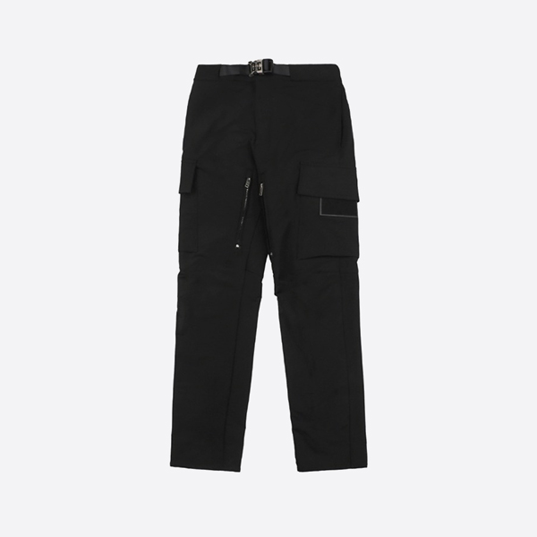 Givenchy 4G Buckle Cotton Shell Cargo Pants in Black