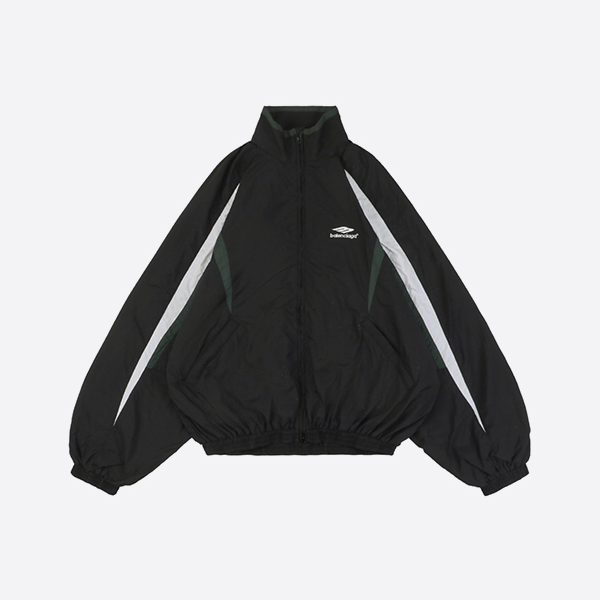 Balenciaga 3B Sport Icon Tracksuit in Black, White, and Grey